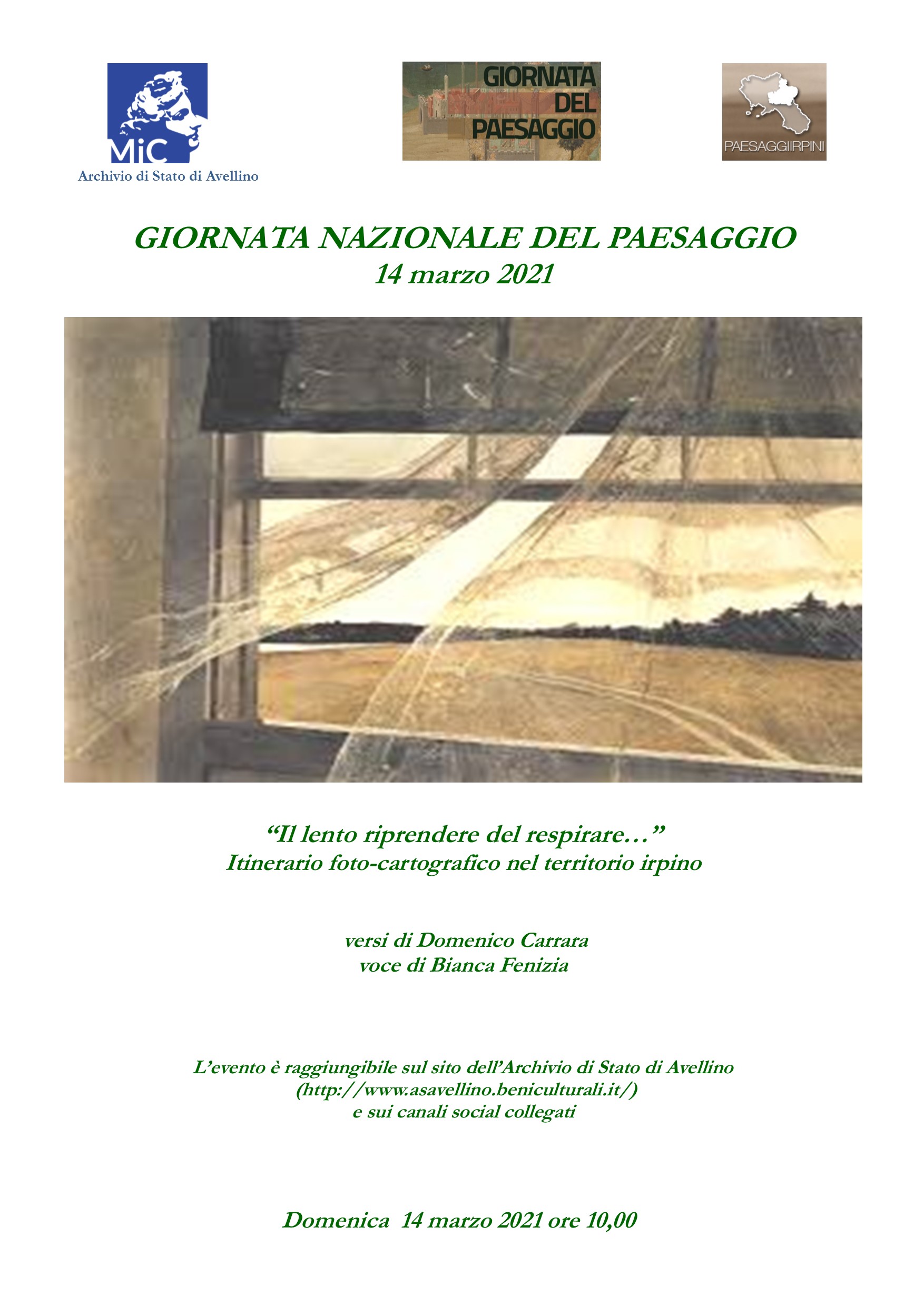 “Il lento riprendere del respirare…”